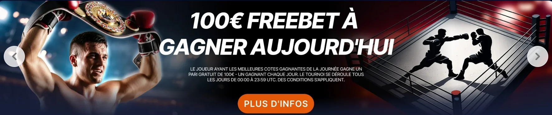 Offres de paris sportifs NineCasino