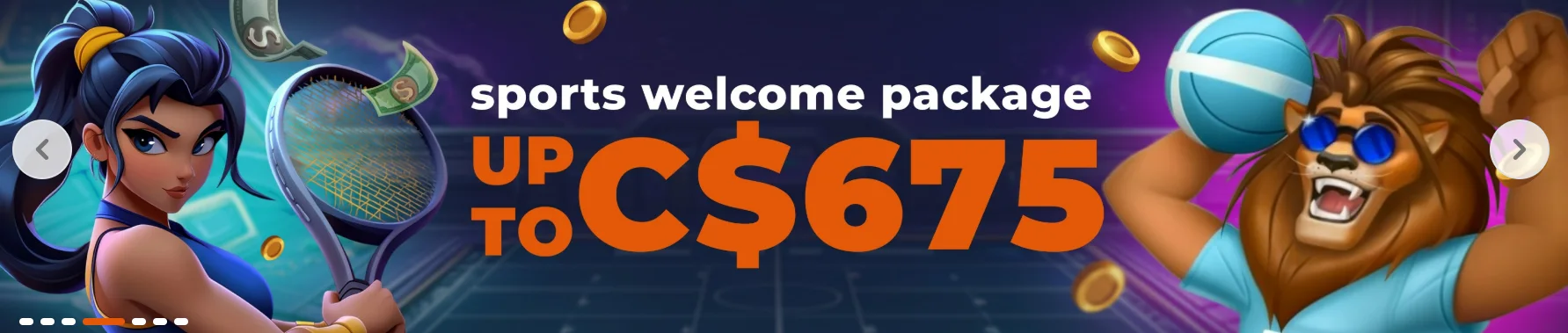 NineCasino sports promotions and welcome offer