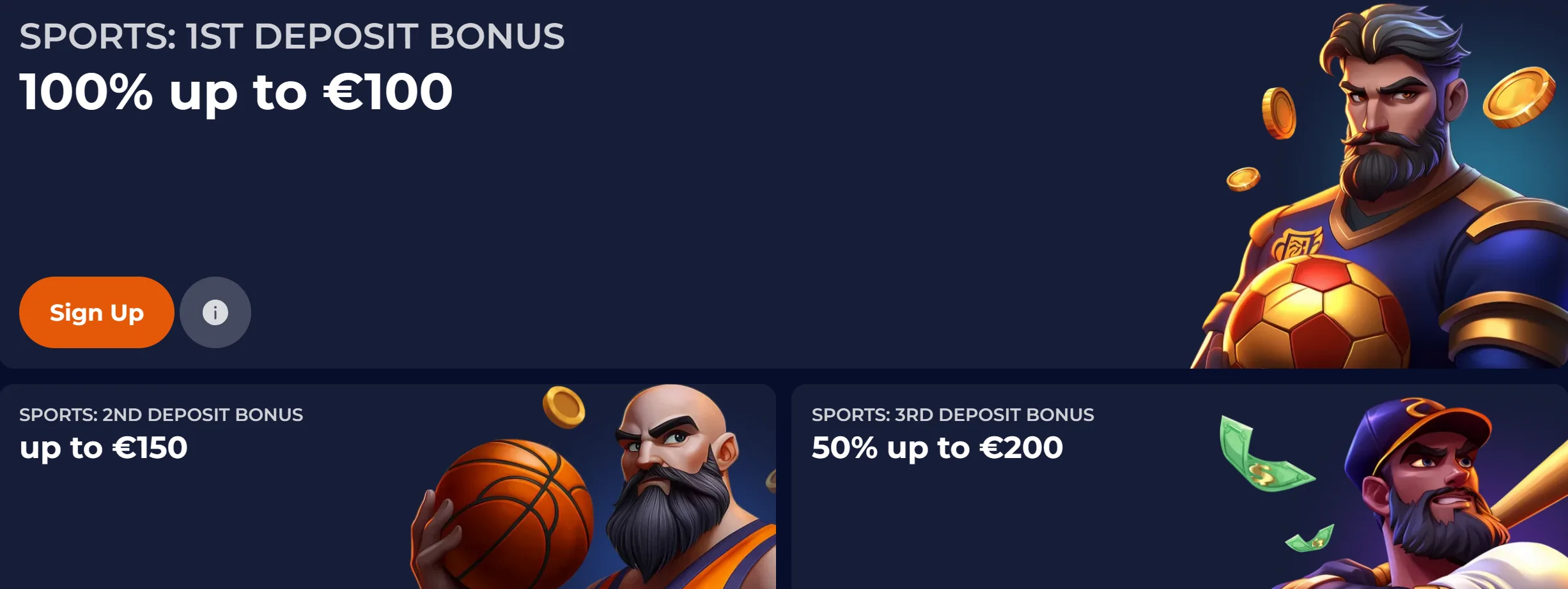 NineCasino sportsbook welcome bonus details