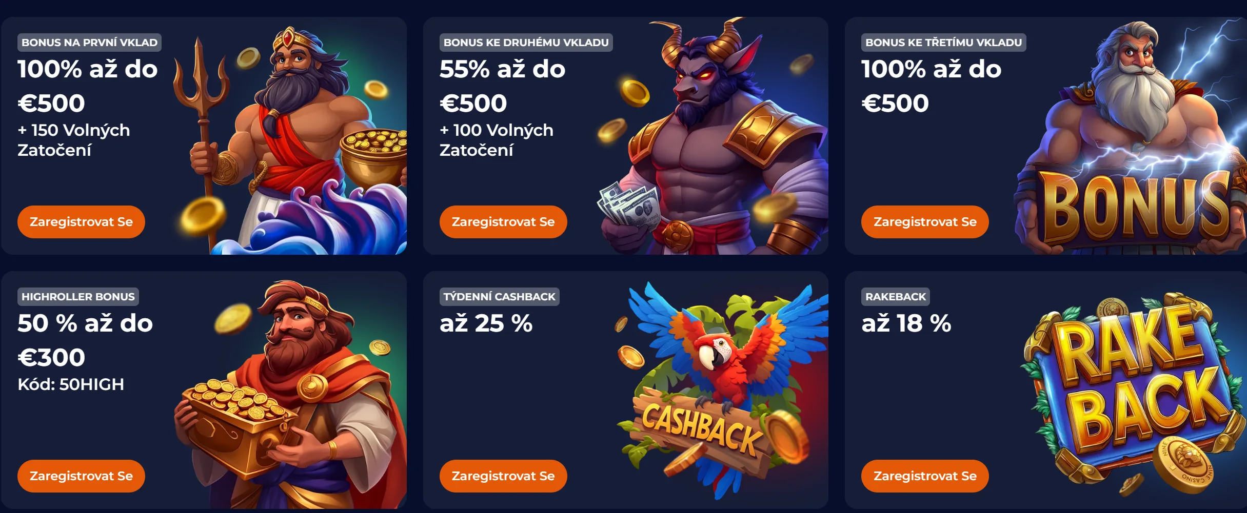 Přehled promo kódů a bonusů NineCasino
