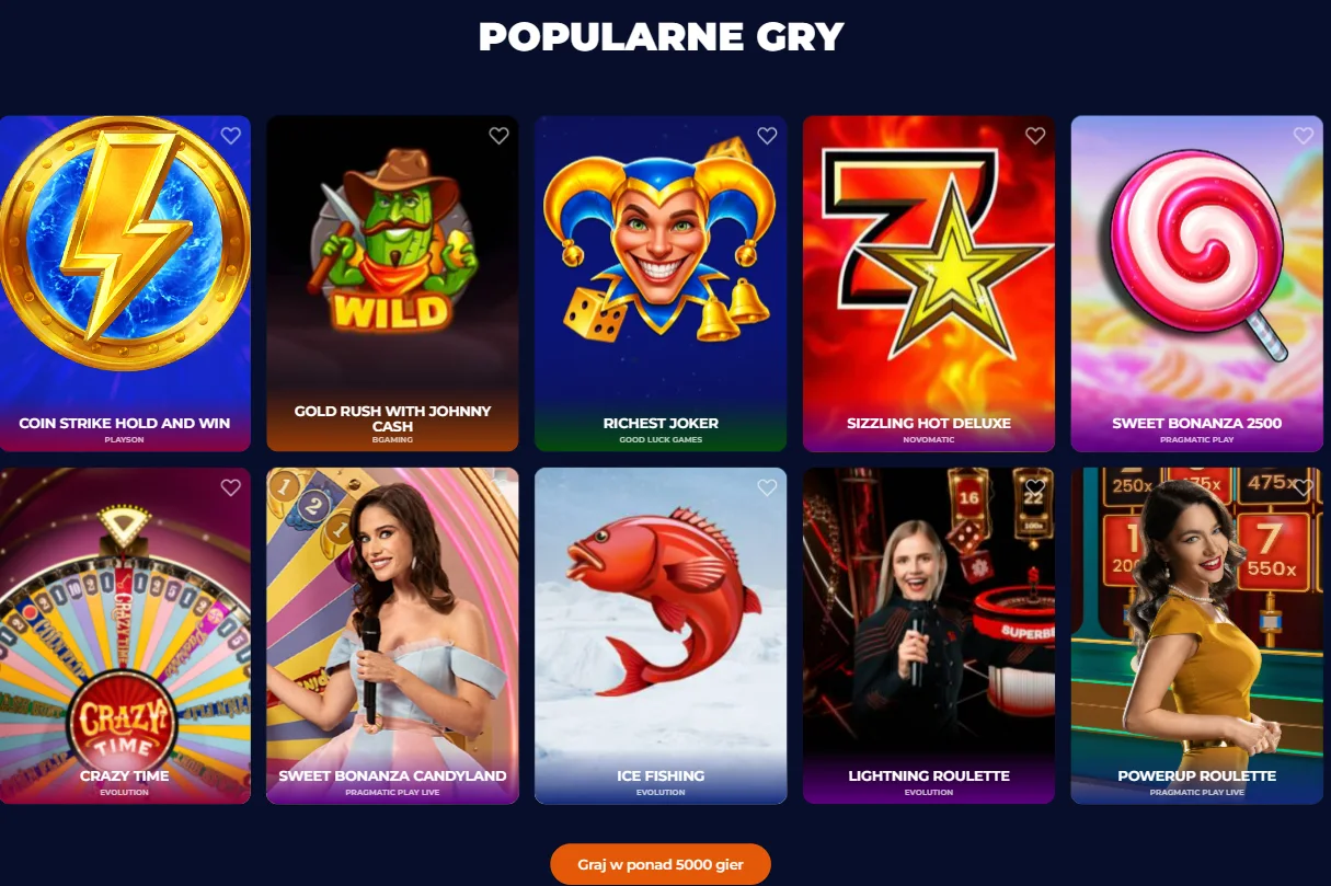 Informace o nabídce NineCasino