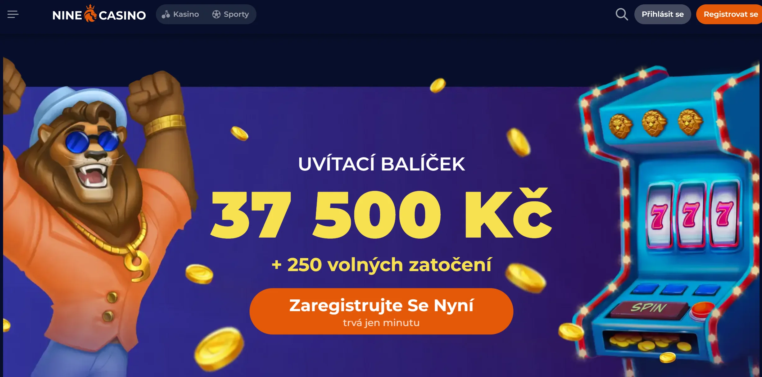 Recenze NineCasino online
