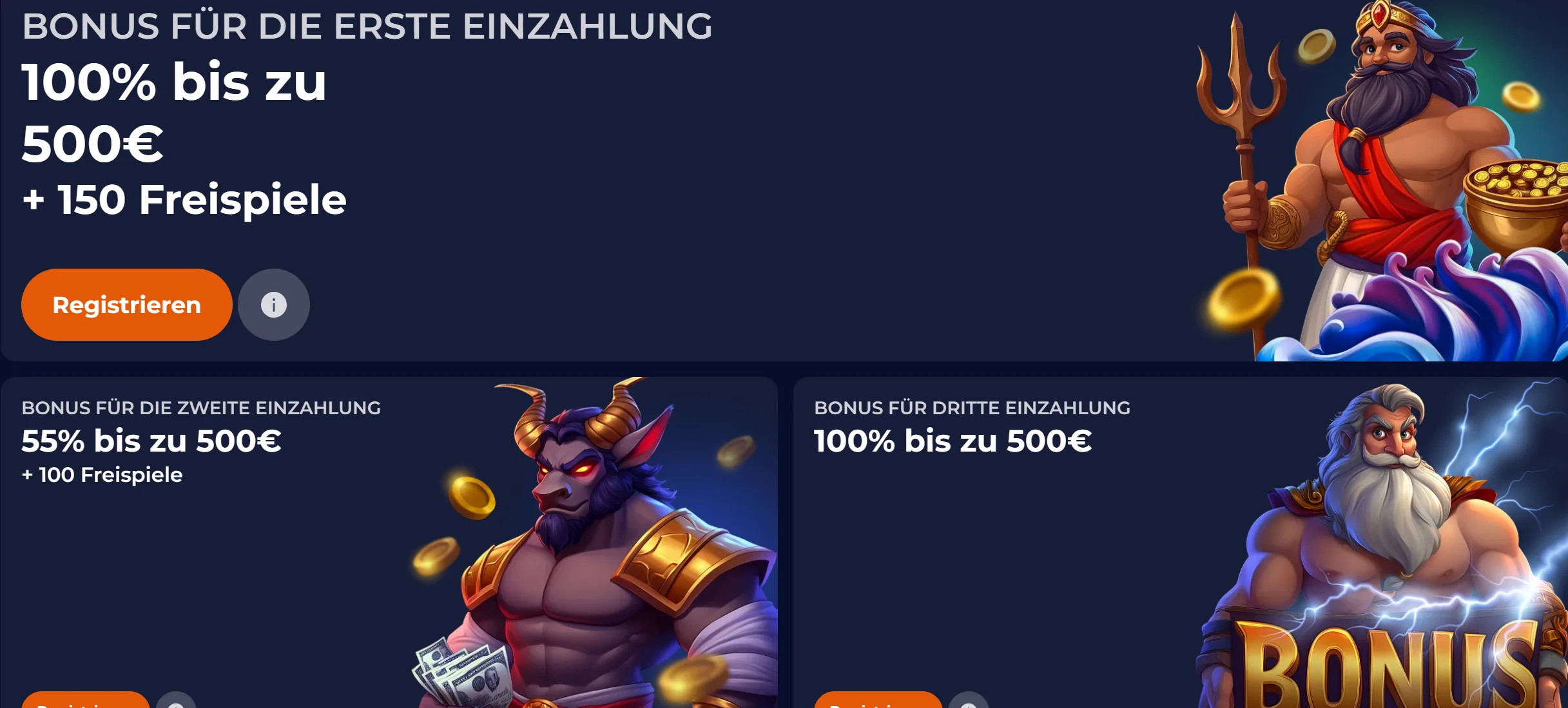 NineCasino Bonusangebote und bestätigte Promo Codes