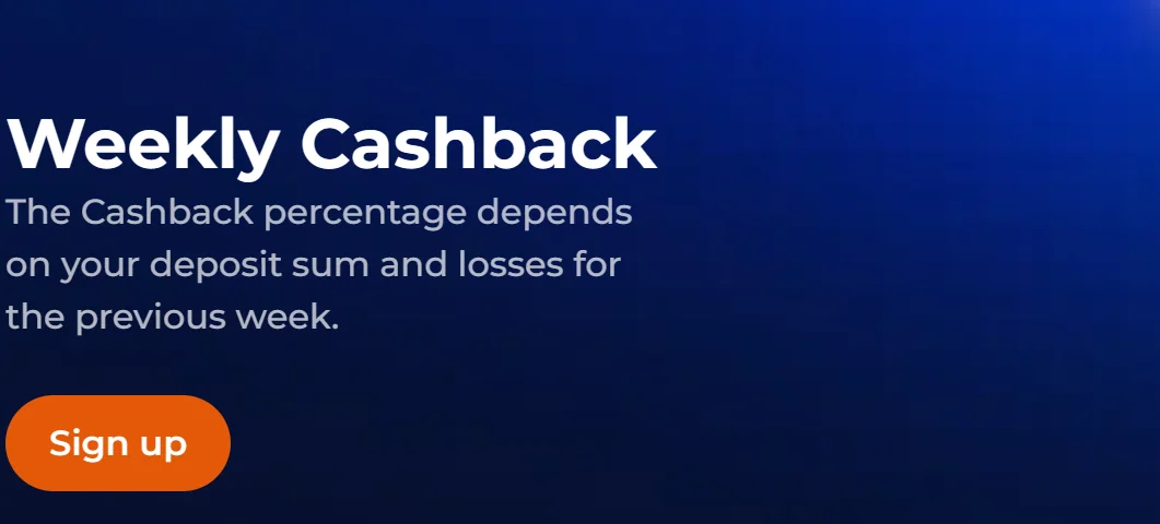 NineCasino weekly cashback details