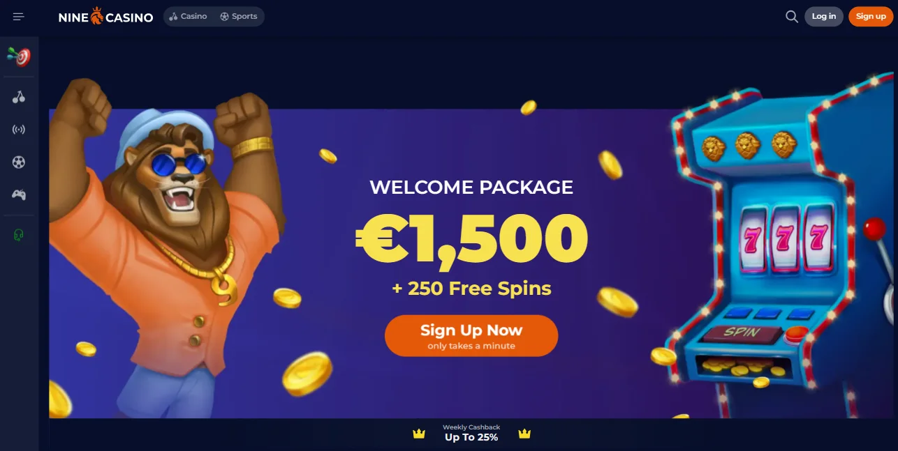 NineCasino anmeldelse og funktioner
