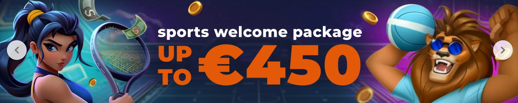 NineCasino sports welcome offer and weekly cashback