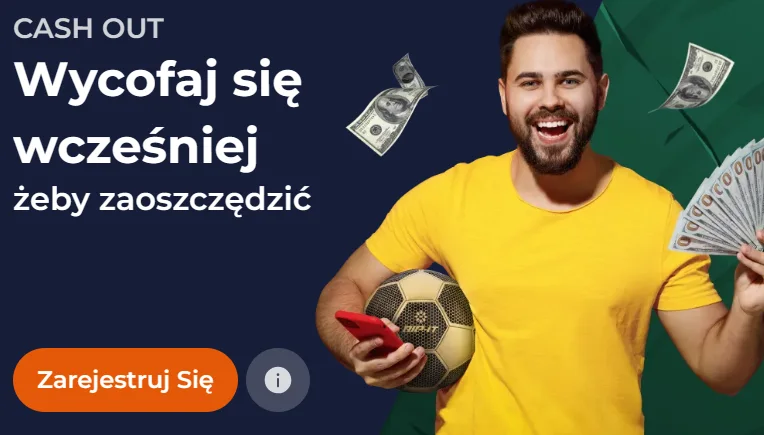 Kupon zakładu z wybranymi zdarzeniami sportowymi