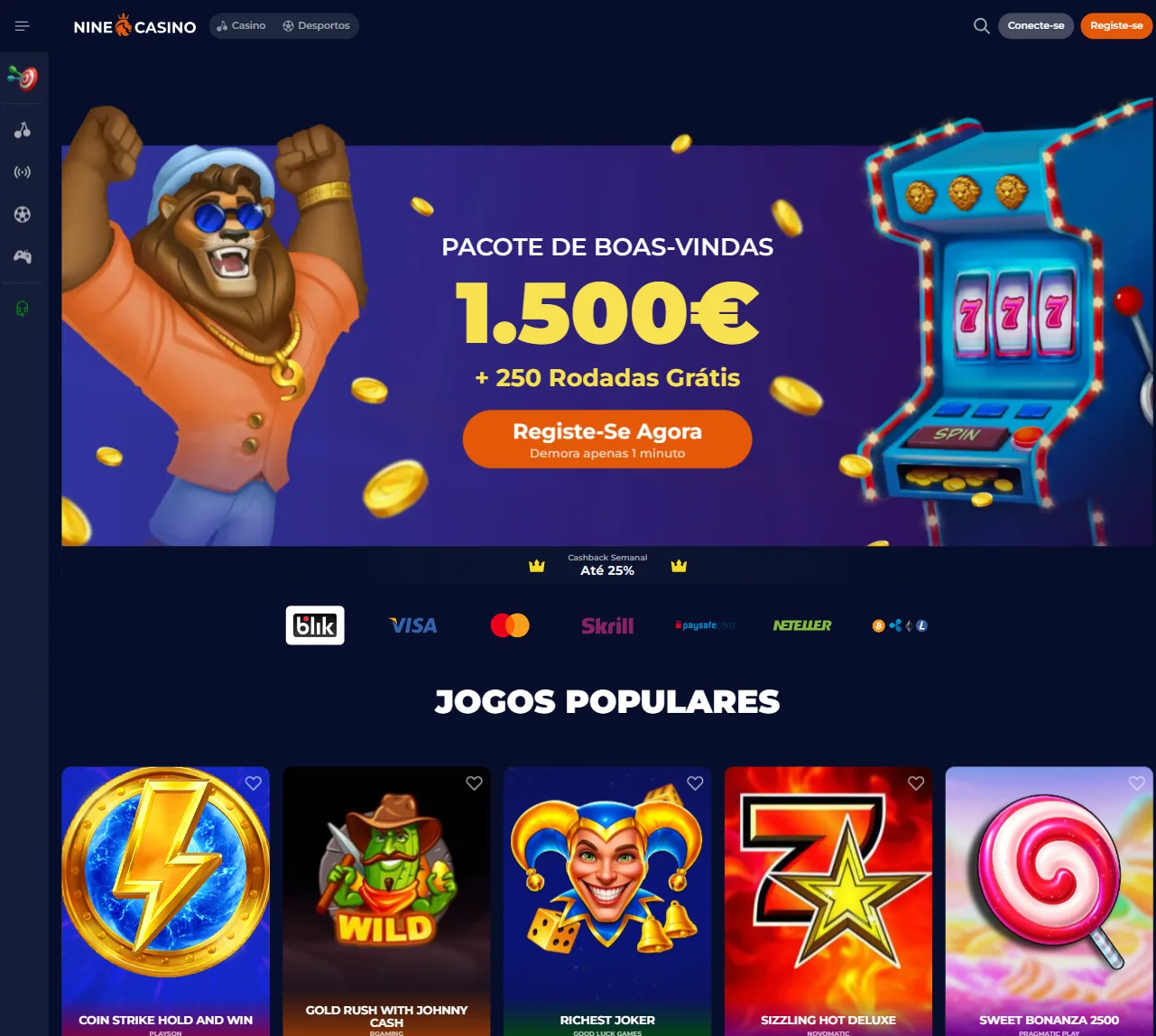 Análise do NineCasino